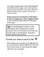 Preview for 7 page of ClearClick Video2Digital User Manual