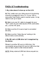 Preview for 14 page of ClearClick Video2Digital User Manual