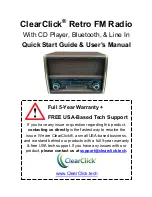 ClearClick VR41 Quick Start Manual And User Manual preview