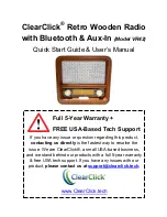 Preview for 1 page of ClearClick VR42 Quick Start Manual And User Manual