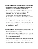 Preview for 4 page of ClearClick VR42 Quick Start Manual And User Manual