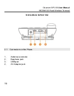 Preview for 16 page of ClearCom WF-205 User Manual