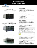 Preview for 1 page of ClearCube A3100 Quick Start Manual