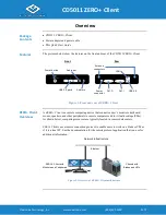 ClearCube CD5011 ZERO+ Client User Manual preview