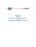 ClearCube F6151 User Manual preview