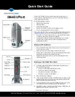 ClearCube I8440 Quick Start Manual preview