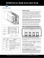 Preview for 1 page of ClearCube R3040S Quick Start Manual