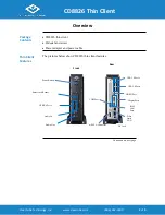 ClearCube Thin Client CD8826 Quick Start Manual preview