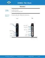 ClearCube Thin Client CD8831 Quick Start Manual preview