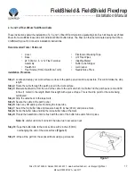 Preview for 17 page of Clearfield FieldShield Installation Manual