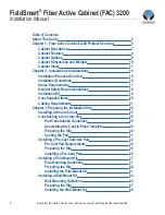 Preview for 2 page of Clearfield FieldSmart FAC 3200 Installation Manual