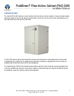 Preview for 7 page of Clearfield FieldSmart FAC 3200 Installation Manual