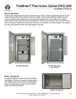 Preview for 13 page of Clearfield FieldSmart FAC 3200 Installation Manual