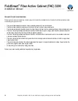 Preview for 24 page of Clearfield FieldSmart FAC 3200 Installation Manual