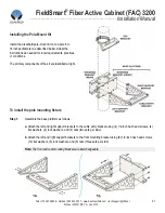 Preview for 41 page of Clearfield FieldSmart FAC 3200 Installation Manual