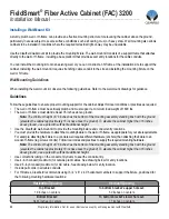 Preview for 44 page of Clearfield FieldSmart FAC 3200 Installation Manual