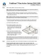 Preview for 49 page of Clearfield FieldSmart FAC 3200 Installation Manual