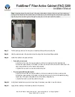 Preview for 57 page of Clearfield FieldSmart FAC 3200 Installation Manual