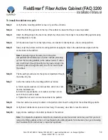 Preview for 59 page of Clearfield FieldSmart FAC 3200 Installation Manual