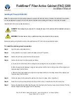 Preview for 65 page of Clearfield FieldSmart FAC 3200 Installation Manual