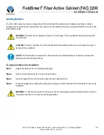 Preview for 85 page of Clearfield FieldSmart FAC 3200 Installation Manual