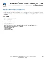 Preview for 89 page of Clearfield FieldSmart FAC 3200 Installation Manual