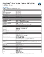 Preview for 124 page of Clearfield FieldSmart FAC 3200 Installation Manual