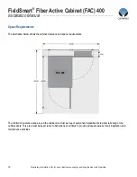 Preview for 16 page of Clearfield FieldSmart Fiber Active Cabinet 400 Installation Manual