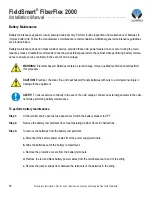 Preview for 86 page of Clearfield FieldSmart FiberFlex 2000 Installation Manual