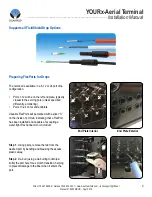 Предварительный просмотр 9 страницы Clearfield YOURx-Aerial Installation Manual