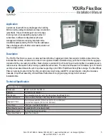 Preview for 3 page of Clearfield YOURx Flex Box Installation Manual