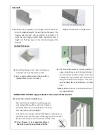 Preview for 8 page of Clearlite Bathrooms Angle Corner Installation Instructions Manual