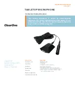 ClearOne 910-103-161 Datasheet preview