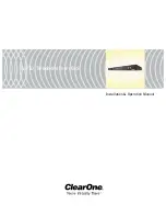 ClearOne AP10 Installation And Operation Manual предпросмотр