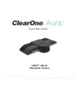 ClearOne Aura UNITE 180 Quick Start Manual предпросмотр