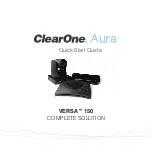 Предварительный просмотр 1 страницы ClearOne Aura VERSA 150 Quick Start Manual