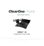 ClearOne Aura VERSA 50 Quick Start Manual предпросмотр