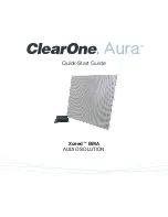 ClearOne Aura Xceed BMA Quick Start Manual предпросмотр