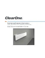 ClearOne Beamforming Installation Manual preview