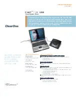 ClearOne Chat 150 USB Datasheet предпросмотр