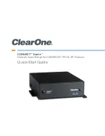 ClearOne CONNECT Dante Quick Start Manual preview