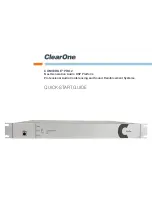 ClearOne CONVERGE PRO 2 Quick Start Manual preview