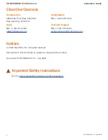 Предварительный просмотр 2 страницы ClearOne CONVERGENCE InSite Installation Manual