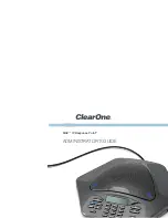 Предварительный просмотр 1 страницы ClearOne MAX IP Response Point Administrator'S Manual