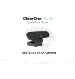 ClearOne UNITE 50 4K AF Quick Start Manual предпросмотр