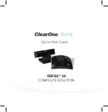 Предварительный просмотр 1 страницы ClearOne VERSA 20 Quick Start Manual