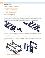 Предварительный просмотр 8 страницы ClearOne VIEW Pro D110 Installation And User Manual