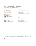 Preview for 20 page of ClearOne VIEW Pro D210 Quick Start Manual