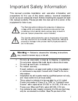 Предварительный просмотр 3 страницы ClearPix IDM12DN-H2 Installation Manual