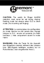 Preview for 3 page of ClearSound CL2L User Manual